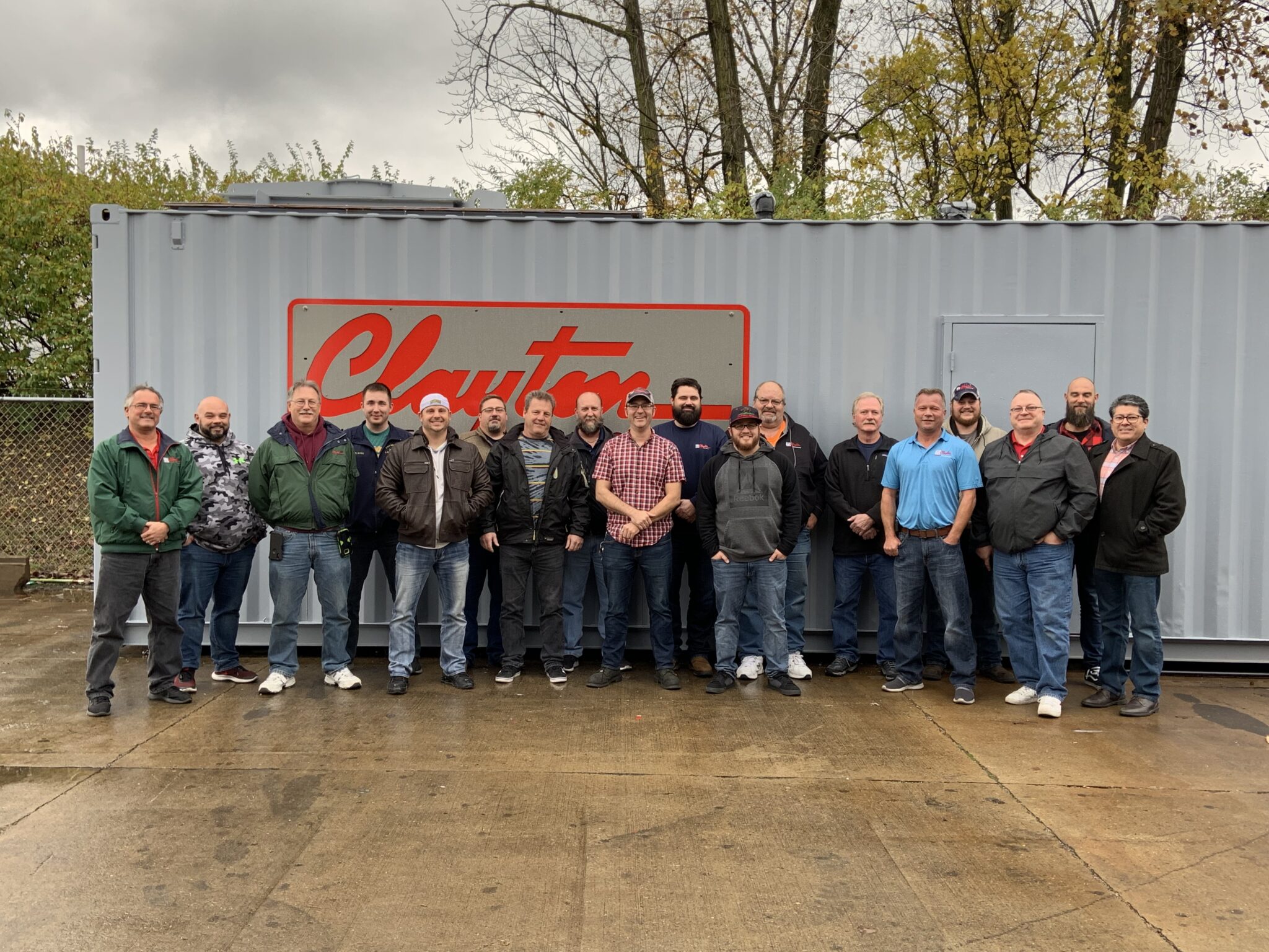 Lead techs with Jorge 2019 Clayton Industries – Advanced Steam Boiler Technology