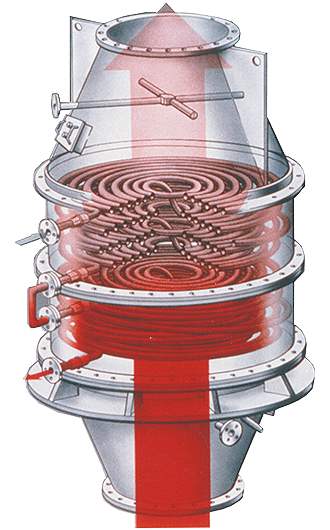 Clayton Steam Boiler Heat Exchanger 1 Clayton Industries – Advanced Steam Boiler Technology DF3a EGB cutaway Clayton Industries – Advanced Steam Boiler Technology