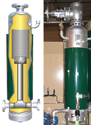 Clayton Steam Separator 1 Clayton Industries – Advanced Steam Boiler Technology DF4 steam separator e1575674370793 Clayton Industries – Advanced Steam Boiler Technology