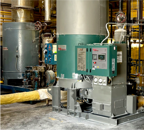 The quality of steam was a crucial factor in their manufacturing process