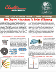 Clayton Advantage Brochure